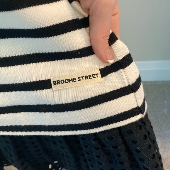 Kate Spade stripped dress w/ polka dot fringe - Picture 6 of 9